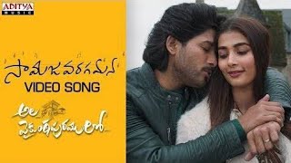 ala vaikunta Puram movie hindi dubbed song allu Arjun and puja [upl. by Yoshio]