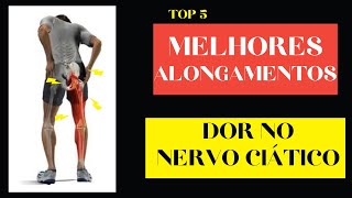 Top 5 Alongamentos para a Síndrome do Piriforme [upl. by Hannaoj]