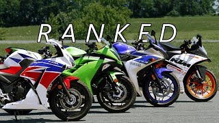 The 7 Best Sportbikes Under 400ccs You Can Buy New [upl. by Olim622]