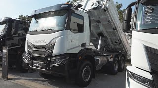 Iveco XWay 540 AD 300 X 54 Z HR OFF Dautel Tipper Truck 2025 Exterior Walkaround [upl. by Barth400]