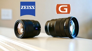 Zeiss 1670mm vs Sony 18105 G Lens Comparison [upl. by Eneloc]