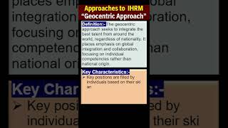 Geocentric Approach to IHRM [upl. by Roth320]