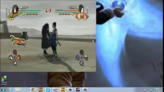 تسريع لعبة Naruto Sippuden ninja strom 3  اقوى حركات فى اللعبة [upl. by Llednyl]