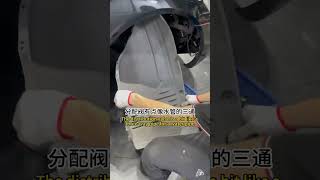 MercedesBenz air shock absorber repair case what do you thinkshorts airsuspension diy [upl. by Blandina594]