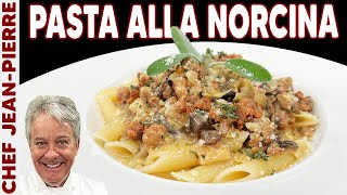 Pasta alla Norcina  Chef JeanPierre [upl. by Kong88]