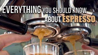 ESPRESSO EXTRACTION THEORY How to Dial in Espresso Like a Pro pt 1 [upl. by Hnahc]