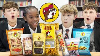 British Highschoolers try Bucees for the first time [upl. by Vlada269]