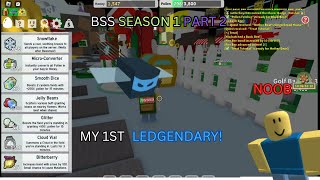 Noob To Pro BSS S1 P2 My 1st ledgendary [upl. by Ahseinek261]