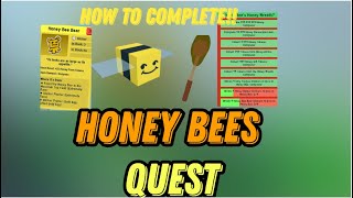 How to complete Honey Beess Beesmas Quest FAST BEST METHOD [upl. by Aihseyk]