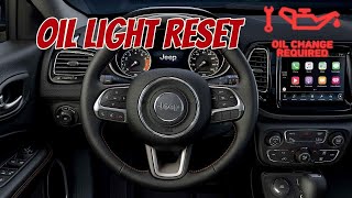 Jeep Compass Oil light reset 20172021 [upl. by Lorie]