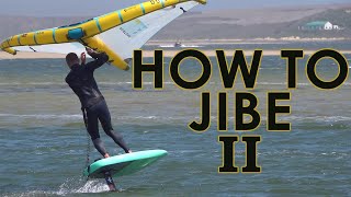 How to jibe II extra tips for the wing foil jibe [upl. by Amalbena992]