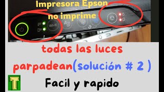 🖨️mi impresora epson no imprime y tiene tinta 2024⚠️EPSON no imprimemi epson no imprime solucióner [upl. by Ornas960]