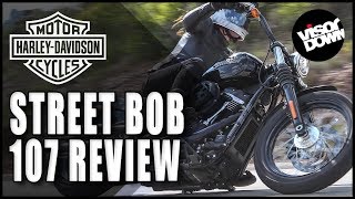 HarleyDavidson Street Bob 107 Review  Visordowncom [upl. by Beniamino]