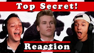 Top Secret 1984 MOVIE REACTION FIRST TIME WATCHING [upl. by Nednil528]