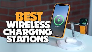 TOP 6 BEST Wireless Charging Stations  One Stop Solution For All Devices in 2022 [upl. by Schargel]