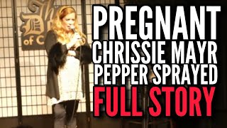 Chrissie Mayr Pepper Sprayed At Comedy Show Full Story from SimpCast Keanu Thompson Melonie Mac [upl. by Alpers]