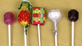 Lollipops from the United Kingdom Kidz Lollies [upl. by Olpe]