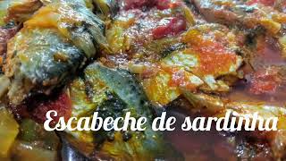 ESCABECHE DE SARDINHA SIMPLES E FÁCIL DE FAZER [upl. by Akcired]