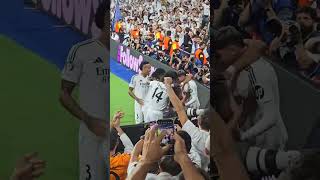 Vinicius Jubilation From The Stand realmadrid [upl. by Acilgna]