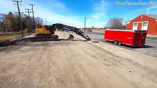 Quinn and Hawthorne Road traffic light construction 3192023 Pocatello Idaho [upl. by Skerl]