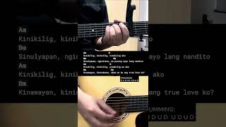 Kinikilig  Bini  Easy Guitar Chords Tutorial For Beginners CHORDS amp LYRICS guitarlesson [upl. by Reinke304]