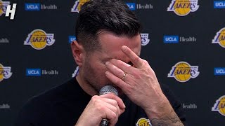 JJ Redick talks the Lakers defensive Struggles amp Loss vs Hawks Full Postgame Interview [upl. by Kruter]