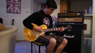 Bogner Shiva  Gibson Les Paul 1957 Goldtop English subtitles video [upl. by Havelock]