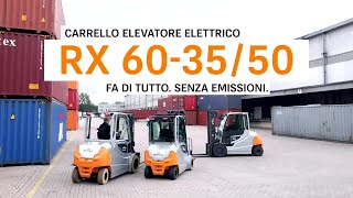 Carrello elevatore elettrico STILL RX 603550  Il campione di prestazioni [upl. by Britton]