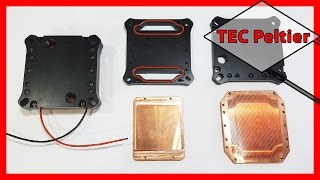 ⚡️ Peltier Cooler Block for a Pcs CPU V4 62mm TEC [upl. by Marchelle]