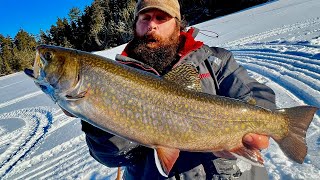 My Big Brook Trout on Moosehead Lake [upl. by Nellek]