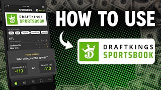 How to Use DraftKings Sportsbook in 2024  Full StepbyStep Tutorial for Beginners [upl. by Ecyob56]