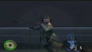 Medal of Honor Frontline PS2 GameplayOrginal Hardware Part7Nijmegen Bridge [upl. by Nylarahs]