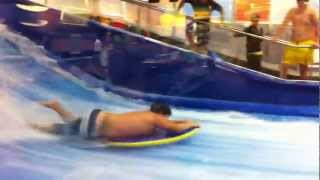 Kid on flowrider and his pants come off [upl. by Sral]