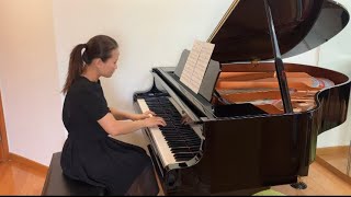 Practice Felix Mendelssohn”Venetian Boat Song No2 Song Without Words Op 30 No 6 in F minor” [upl. by Lozar75]