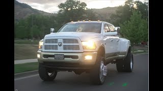 Colorado lifted scene 3500 RAM Dually on 24s American Force Wheels [upl. by Ettenom]