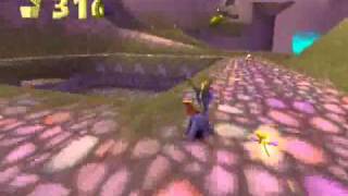 Spyro The Dragon Walkthrough Part 16 Alpine Ridge [upl. by Ylen113]