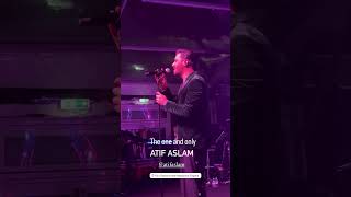 WO LAMHE  ATIF ASLAM LIVE IN PRIVATE EVENT  AADAT  ATIF ASLAM COMEBACK IN BOLLYWOOD [upl. by Yerocaj627]