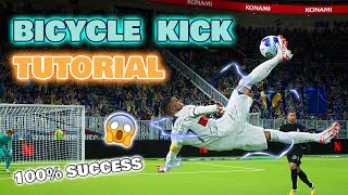 eFootball 2024  Bicycle Kick Tutorial  Playstation amp Xbox [upl. by Helga]