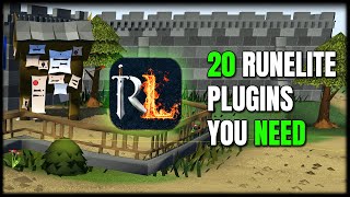 20 RuneLite Plugins Every OSRS Player Must Have osrs runelite runescape [upl. by Strade]