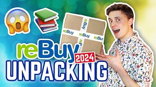 Ein Paket voller Überraschungen rebuy UNPACKING  März 2024  Henjos Buchleben [upl. by Adriana]