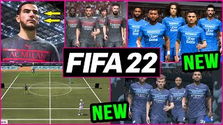 FIFA 22 NEWS  NEW CONFIRMED Milan Real Faces Game Modes Kits amp Updates [upl. by Lesley]