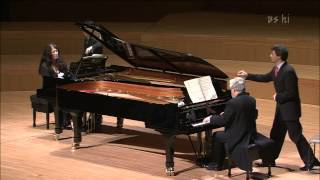 Argerich Freire  Ravel  La valse [upl. by Yerffej]