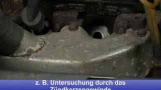 Endoskopie  Videoskopie von Fahrzeugen Autos Oldtimer Endoskop Bosch Service RheinBerg [upl. by Astrix]