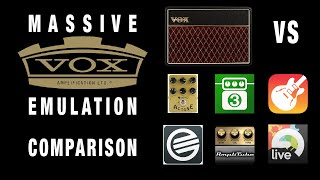 Massive VOX vs Joyo AcTone vs Amp VST Comparison No Talking [upl. by Yannodrahc57]