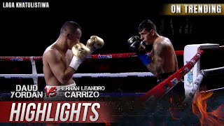 HIGHLIGHT Daud Yordan VS Hernan Leandro Carrizo  LAGA KHATULISTIWA 2024 [upl. by Fianna260]