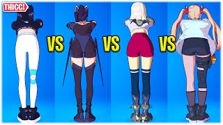 Fortnite UwU Anime Dance Contest Zoe Clash vs Erisa vs Lexa vs Lennox Rox 😍❤️ [upl. by Akcimehs]