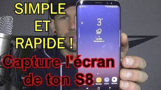 Comment faire une capture décran sur Un Samsung Galaxy S8 [upl. by Nama528]