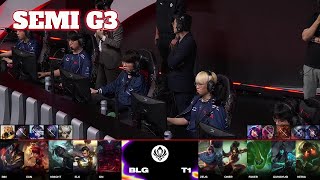 T1 vs BLG  Game 3  Semi Final LoL MSI 2024 Main Stage  Bilibili Gaming vs T1 G3 full game [upl. by Seve]