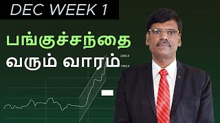 Stock Market எதிர்பார்ப்புகள்  DECEMBER 1ST Week [upl. by Ultan]