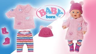 Baby Born OutfitWechsel  Baby Born Soft Touch Puppe und Puppenkleidung  MeinSpielzeugmarkt [upl. by Ahsain]